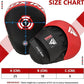RDX Boxing Pads Focus Mitts, Maya Hide Leather Curved Hook and Jab Target Hand Pads, Great for MMA, Kickboxing, Martial Arts, Muay Thai, Karate Training, Padded Punching, Coaching Strike Shield