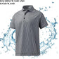 DEOLAX Mens Polo Shirts Fashion Print Mens Golf Shirt Dry Fit Mens Golf Polo Short Sleeve Quick Dry Funny Golf Shirt for Men
