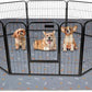 Sunheir Washable Pee Pads for Dogs 72"x72", Extra Large Reusable Puppy Pads Pet Training Pads for Dog Playpen, Waterproof Pee Pads for Puppy Playpen, Whelping Pad, Dog Playpen Indoor - Light Grey