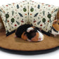 Xymoso Guinea Pig Hideout Tunnel Bed,Removable Guinea Pig Toys,Cozy Small Animal House,Guinea Pig Accessories for Hamsters Chinchillas Dwarf Rabbits Hedgehogs Ferrets