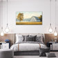 Large Farmhouse Barn Wall Art Country Landscape Canvas Living Room Rustic Tree Pictures Framed Prints Oversize Wall Decor Painting Artwork for Bedroom Dining Office Home 60"x30"