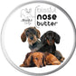 The Blissful Dog Dachshund Nose Butter for Dry, Cracked Skin, Lick-Safe Dog Nose Balm with Moisturizing Shea Butter, Almond, Olive, and Essential Oils, Pet Supplies, Uncented, 8 oz.