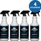 NOK OUT Odor Remover, Pet Deodorizer and Cleaning Spray, Made in the USA, 32 Fluid Ounce Spray, 4-Pack