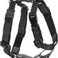 PetSafe 3 in 1 Dog Harness - No Pull Solution for Dogs - Reflective Dog Harness - Front D-Ring Clip Helps Stop Pulling - Comfortable Padded Straps - Top Handle Enhances Control - Black - Medium