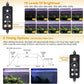 hygger 24W LED Aquarium Light, 24-30 Inch Fish Tank Light with Timer Auto On/Off, Sunrise Sunset Mode, Adjustable Brightness and Colors, Full Spectrum Light with Extendable Brackets for Freshwater
