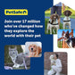PetSafe 3 in 1 Dog Harness - No Pull Solution for Dogs - Reflective Dog Harness - Front D-Ring Clip Helps Stop Pulling - Comfortable Padded Straps - Top Handle Enhances Control - Plum - Large
