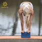 Sunshine Yoga 3" Yoga Block, 10 Pack Bulk EVA Foam Yoga Blocks, Firm and Supportive Yoga Brick, Balance Foam for Stretching, Pilates, and Workout, 3" x 6" x 9"