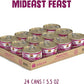 Weruva Classic Cat Food, Mideast Feast with Grilled Tilapia in Gravy, 5.5oz Can (Pack of 24)
