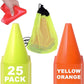 Cones for Sports Training, 7 Inches Tall & Visible, Durable and Easy to Handle Sports Cones, Ideal for All Kinds of Training Cones Activities and Field Practice Sport