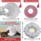 Kitty City Large Cat Tunnel Bed, Cat Bed, Pop Up Bed, Cat Toys, White