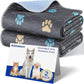 Aitmexcn Washable Puppy Dog Pee Pad, 2PCS 100% Waterproof Whelping Training Mat for Puppy/Senior Dog, Fast Drying Reusable Puppy Pads for Indoor, Outdoor and Car Travel- 54'' x 54''