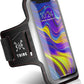 TRIBE Running Phone Holder Armband. iPhone & Galaxy Cell Phone Sports Arm Bands for Women, Men, Runners, Jogging, Walking, Exercise & Gym Workout. Fits All Smartphones. Adjustable Strap, CC/Key Pocket