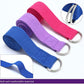Leyndo 24 Pieces Yoga Strap Stretching Pilates Exercise Adjustable Straps 6 ft Non Elastic Yoga Belt with Adjustable D Ring Buckle for Pilates Gym Workouts Fitness