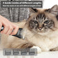 Cat Clippers, Professional Cat Grooming Kit, Cordless Cat Grooming Clippers for Thick Coats, Cat Hair Trimmer, Low Noise Cat Shaver Clippers, Quiet Pet Hair Clippers Tools for Cats Dogs (Black)