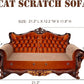 Sofa Shaped Scratching Couch,Thick Scratching Cardboard, Lounge Bed for Indoor Rest&Play, Sofa Scratcher Pad (21.2" L X 12.2 "W X 11.8" H)