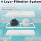 12 Pack of Aquarium Filters for Fish Tank Compatible with Marina Slim S10&S15&20 Replacement Filter Cartridge Activated Carbon bio-Zeolite Fish Tank Cotton Cartridge