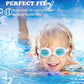 Aegend 2 Pack Kids Goggles, Swimming Goggles for Kids Age 4-16 Boys and Girls Youth, Anti-Fog Waterproof Anti-UV Pool Goggles
