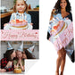 JML Birthday Gifts for Mom Dad Daughter Son, Personalized Beach Towel with Photo Text, Custom Beach Towel Gift for Mother's Day, Anniversary, Family Day, Summer Holiday, Vacation