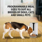 Lentek Smart Pet Feeder - Auto Dry Feeding Dispenser for Cat & Dogs with 720p HD Camera & Timer, Alimentador, Programmable, WiFi, Smartphone Control, Automated Portion Controlled, 10 Oz Capacity