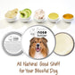 The Blissful Dog Collie Nose Butter for Dry, Cracked Skin, Lick-Safe Dog Nose Balm with Moisturizing Shea Butter, Almond, Olive, and Essential Oils, Pet Supplies, Uncented, 4 oz.