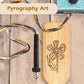 Pllieay 15 Inch Unfinished Bamboo Sorority Fraternity Greek Paddle for DIY Home Decoration