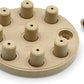 Outward Hound by Nina Ottosson Dog Smart Treat Puzzle Enrichment Toy, Level 1 Beginner, Tan, Composite