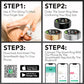 Smart Health Ring for Women Men Fitness Tracker with Heart Rate, Blood Oxygen, Blood Pressure, Sleep Monitoring, Step Counting, IP68 Waterproof for iPhone and Android, No Subscription Fee, Black 6#