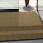 WaterHog Diamond | Commercial-Grade Entrance Mat with Rubber Border – Indoor/Outdoor, Quick Drying, Stain Resistant Door Mat (Camel, 4' x 6')