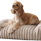 Arlee Saddle Sofa Memory Foam Pet Bed, Comfortable & Washable, Ideal for Dogs and Puppies, Extra Comfort, Couch Design, Crate & Kennel Furniture, Pet Supplies & Essentials, Tan, Medium
