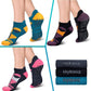 Hylaea Unisex Non Slip Socks with Grip for Yoga, Hospital, Pilates, Barre | Ankle, Cushioned