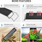 Advanced 7-Row LED Aquarium Light, Easy Setup Controller, Auto On Off Full Spectrum Fish Tank Light, 24/7 Lighting Cycle, 8 Colors, 10 Level Dimming, 20W for 12"-18" Freshwater Planted Tank