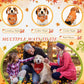 200 Pcs Fall Thanksgiving Dog Bandana Bulk with Sayings Pet Triangle Scarf Bibs Washable Puppy Kerchief Adjustable Grooming Supplies for Small Medium Large Dog Cat Costume Accessories