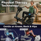 Teeter FreeStep Recumbent Cross Trainer Stepper, Zero-Impact Exercise Bike Alternative w/Patented Physical Therapy Stride, Up to 350lb, Free App w/Trainer Workouts