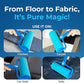 PetLovers EzRoll Reusable Lint Roller - Sticky for Life & Multi-Purpose Pet Hair, Dust, & Lint Remover for Clothing, Upholstery, & Cars - Sustainable, Washable & Efficient (Large)
