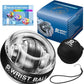 Wrist ball gyroscope forearm trainer, Torque ball, power, automatic start wrist strengthener,