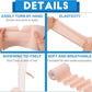 Nuanchu 16 Rolls Elastic Adhesive Bandage Tape Self Adherent Cohesive Flexible Stretch Elastic Athletic Tape for Sports Ankle Knee and Wrist, Vet Wrap for Horses Pets Cats Dogs(4 Inch x 5 Yard)