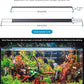 Full Spectrum Aquarium Light, 24/7 Custom Timer, Power-Off Memory, 36-42in 7-Row LED Fish Tank Lights, 8 Colors, 20 Brightness, Day & Night Cycle, Adjustable Mount for Freshwater Plant Growth