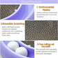 Interactive Cat Ball Track Toy for Indoor Cats, Cat Scratching Board & Exercise Set for Bored Indoor Adult and Kitten Mental & Physical Stimulation, with Spare Ball to Prevent Loss (Purple)