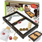 Shooz n TOZZ: Wooden Multi Tabletop Indoor Portable Board Games for Kids and Family