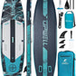 UPWELL 10'6"/11'/11'6" Inflatable Paddle Board, Stand Up Paddlboard for Youth & Adults, Stable Design, Premium SUP Accessories, Backpack, Leash, Hand Pump, Fins