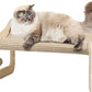 Sisal Cat Scratcher Bed for Indoor Cats Hammock for Scratching Pad, 2 in 1 Elevated Cat Sisal Chair with 2 Toys Ball for Scratcher Lounge,Kitty Bench,Dog Bed,Natural Lounger Chair
