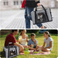 Pet Carrier for Medium Large Cats and Dogs, Dog Carrier Travel Bag with Adequate Ventilation, 5 Mesh Windows, 3 Entrance, Locking Safety Zippers, Padded Shoulder and Carrying Strap, Large