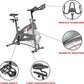 Sunny Health & Fitness Indoor Cycling Exercise Bike w/Pulse Sensors & 4-Way Adjustable Seat, Stationary Home Cardio Training Machine w/Micro-Adjustable Magnetic Resistance for Intensive Cardio Session