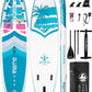 DAMA 11'*34"*6" Inflatable Paddle Board, Paddle Boards for Adults,Sup,Lightweight and Durable, Easy to Inflate, Versatile in Style, Fully Functional, Equipped w/High Grade Accessories.