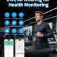 Smart Rings for Women Men, Smart Ring Tracker with Blood Oxygen/Blood Pressure/Heart Rate/Sleep Monitor/Step Counter/Gesture Control/IP68 Waterproof Fitness Tracker, Stainless Steel