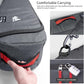 Unigear Ski Bag for Air Travel, 360° Fully Padded Protection, Water-Resistant and Durable up to 192cm for Snow Air Travel Transport