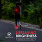 LED Safety Light (2 Pack) - Clip On Strobe/Running Lights for Runners, Dog, Bike, Walking, Boat, Kayak, Stroller and More - High Visibility Accessories for Your Reflective Gear, Bicycle