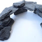 Natural Slate Stone 3 to 5 Inches - USA Sourced and Packaged for Aquascaping Aquariums, Terrariums, Paludariums, Reptiles, Wargaming, Model Railroads, Miniature Gardens, Mosaic Art (12lbs)