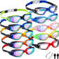 Konohan 10 Pack Swim Goggles Bulk for Kids adult Pool Goggles Anti Fog Silicone No Leak Swimming Glasses for Men Women Youth