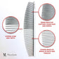 Warren London Copper Crescent Comb 6.5 inches – Premium Dog Grooming Comb for Professional-Quality Results Comfort Control Durability and Detail